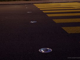 kabelloses und wartungsfreies Fussgängerüberweg-Sicherheitslicht
